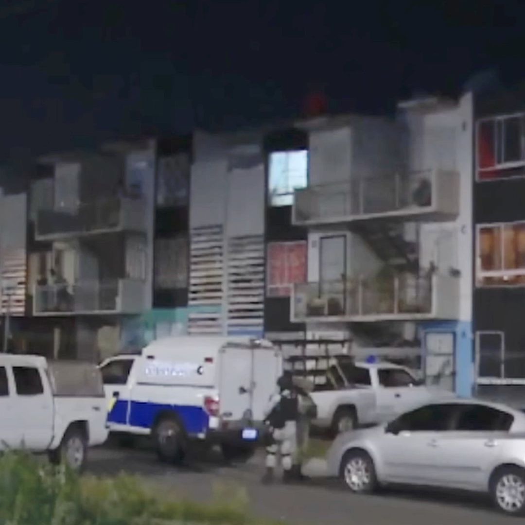 La zona fue acordonada por elementos de varias corporaciones de Seguridad.